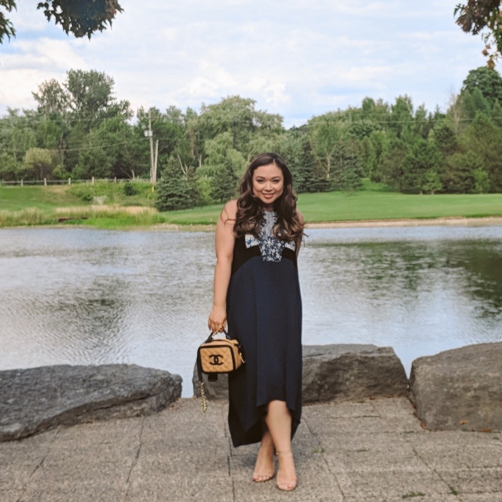 BCGB Maxazria runway dress